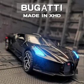 1:32 Simulation Bugatti Black Dragon Sports Car Model Alloy Car Model Metal Toy Car Boy Gift Car Decoration Jewelry Collection