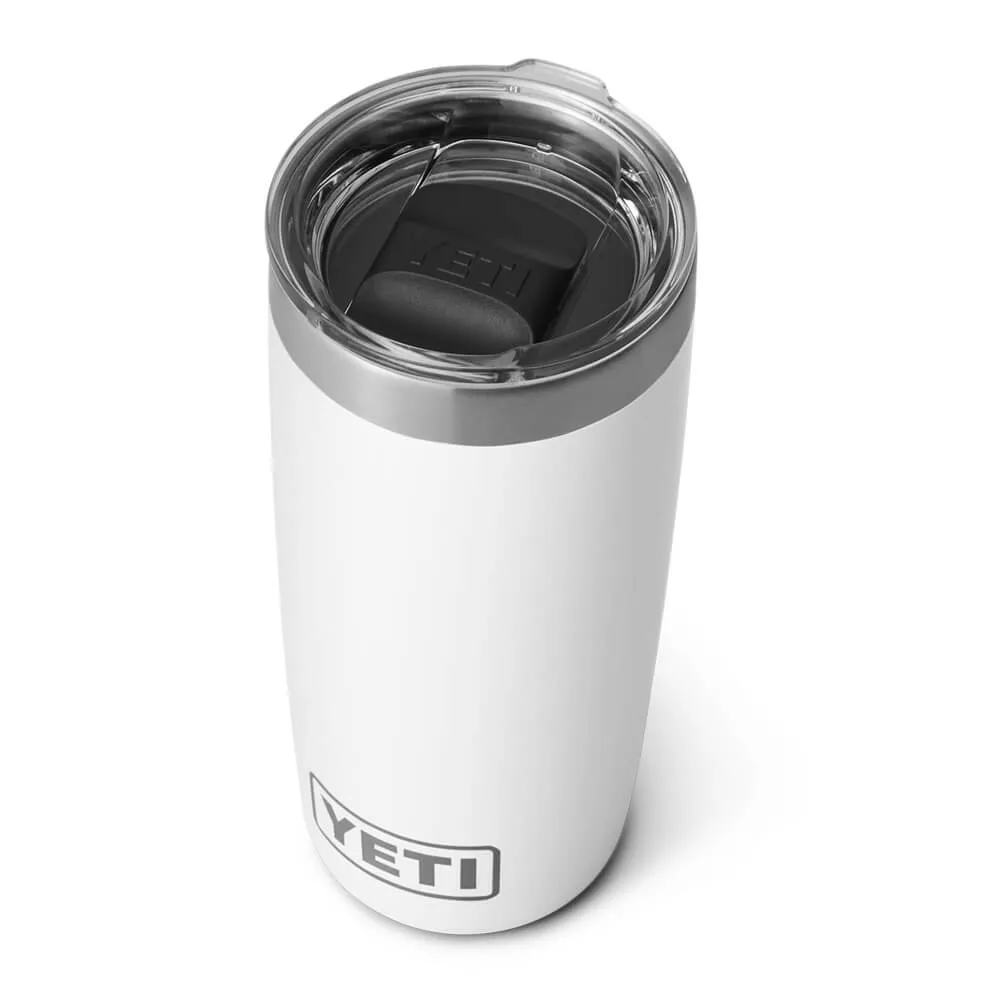 21071015003 TERMO RAMBLER 10oz BLANCO MARCA YETI