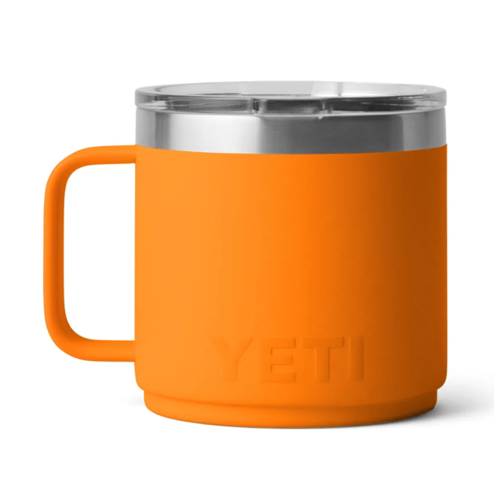 21071502621 TAZA RAMBLER 14oz MUG 2.0 TAPA MAGNETICA KING CRAB ORANGE MARCA YETI