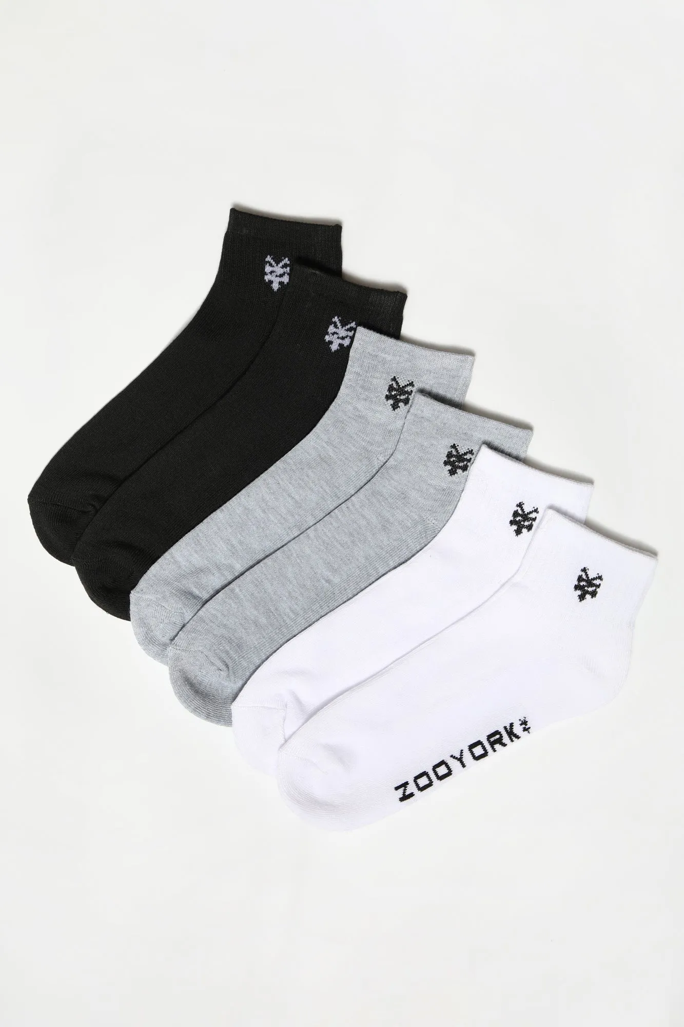 6 Paires de Socquettes Zoo York Homme