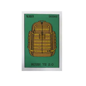 81963-999 PARCHE RUSH72 LOTERIA MULTICOLOR MARCA 5.11