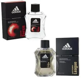 Adidas Combo - Victory League and Team Force EDT Perfume for Men (100 ml x 2)