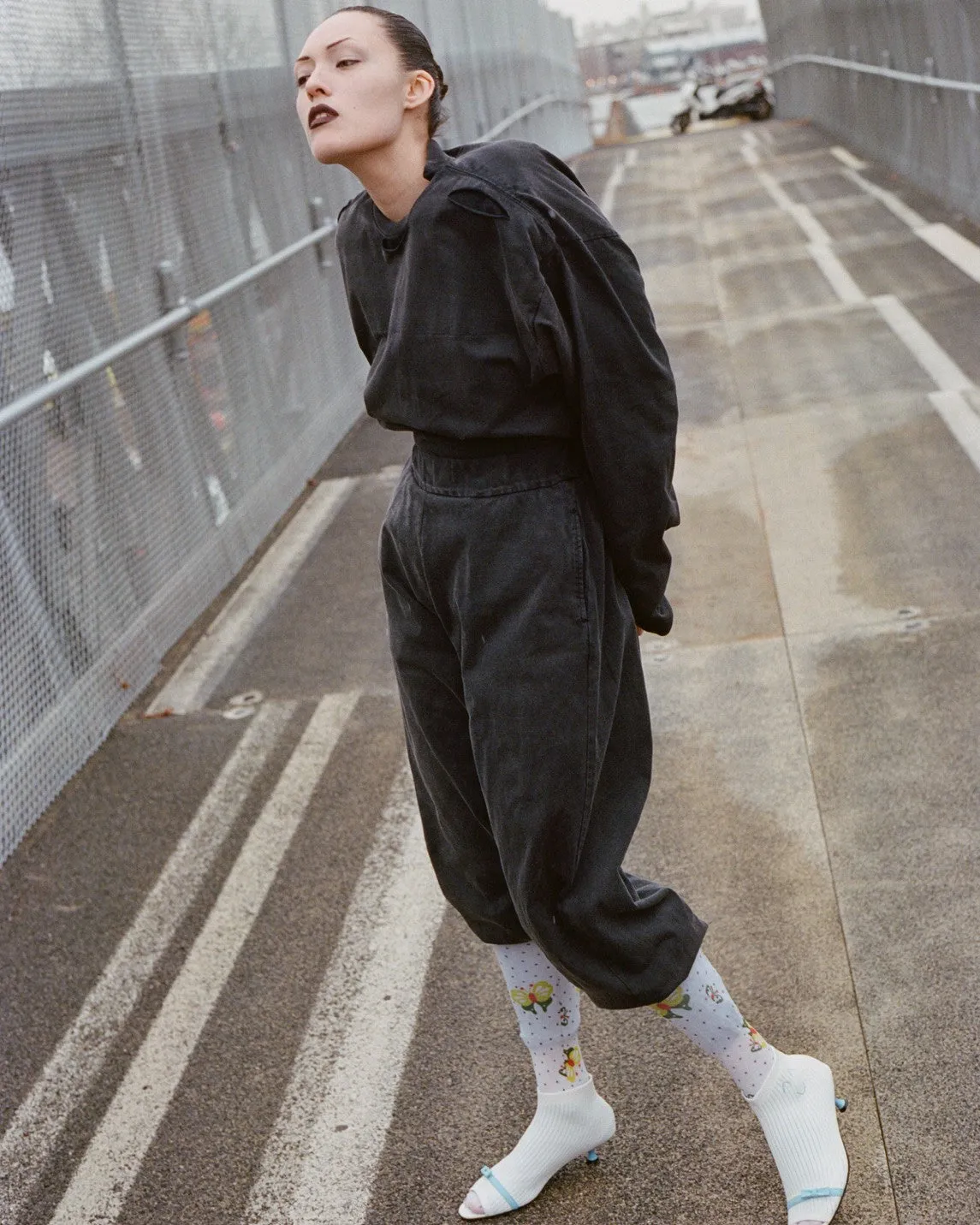 Baker Boy Pants / Black