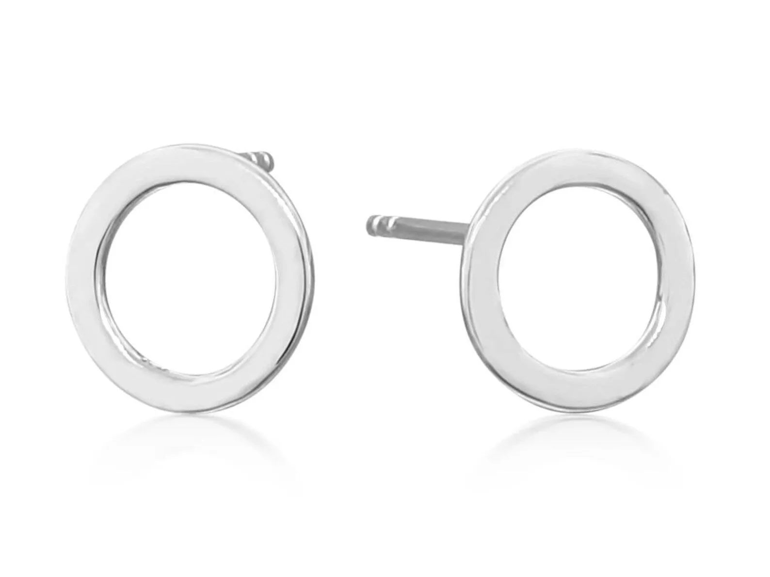 Boucles d'oreilles Karma argent sterling