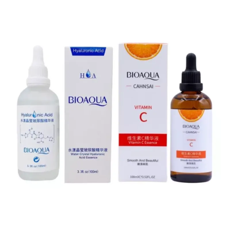 Combo Hidratación Intensiva Anti-Edad cido Hialurónico   Vitamina C - BIOAQUA