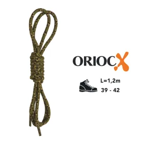 Cordones Botas Trekking Kaki Estampado