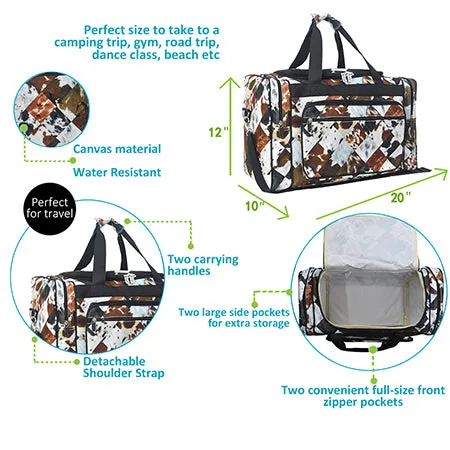 Deja Moo NGIL Canvas 20 Duffle Bag