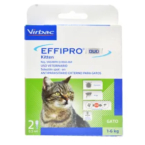 Effipro Duo Gato Antiparasitario - Virbac