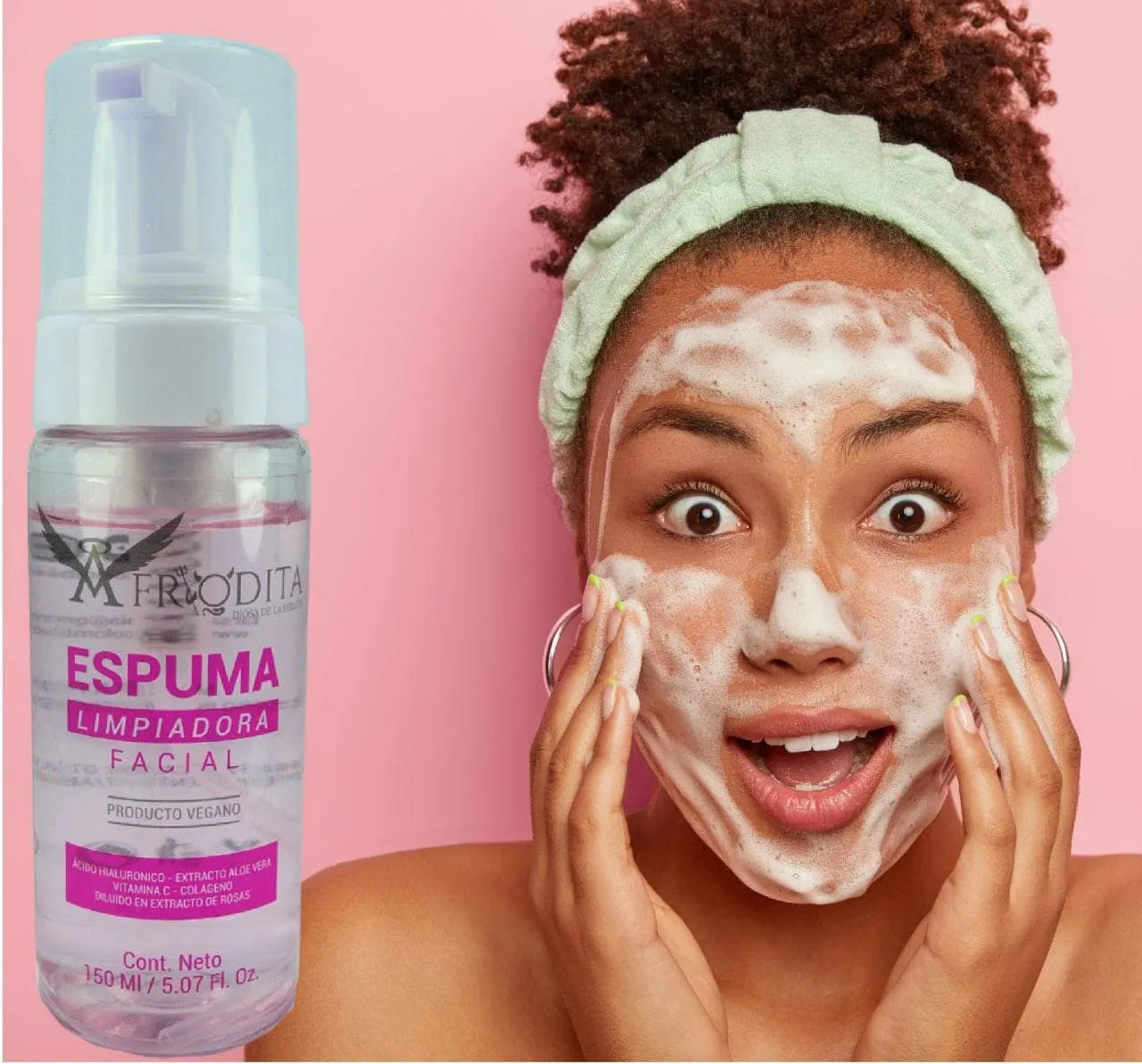 Espuma Limpiadora Facial Afrodita