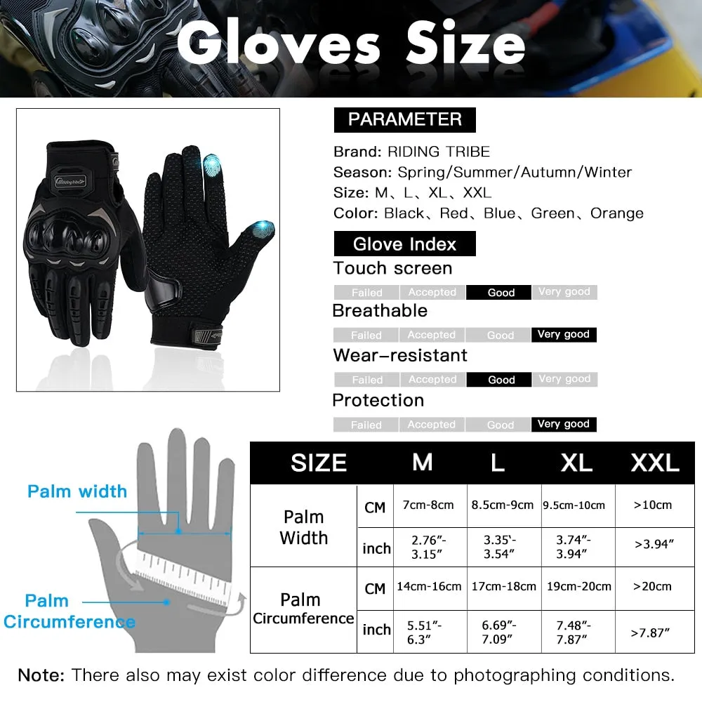 Guantes de motocicleta