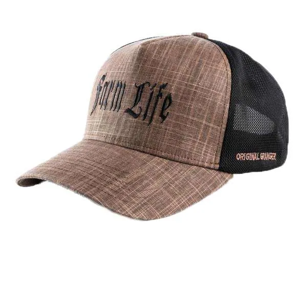 Hayseed Men's Farm Life Snap Back Cap