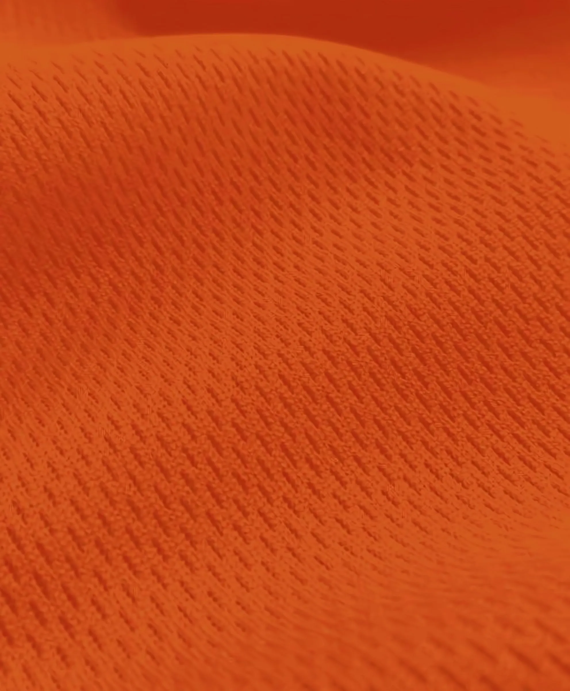 Heavy Sports Mesh Activewear Jersey Fabric / Orange / Sold By The Yard