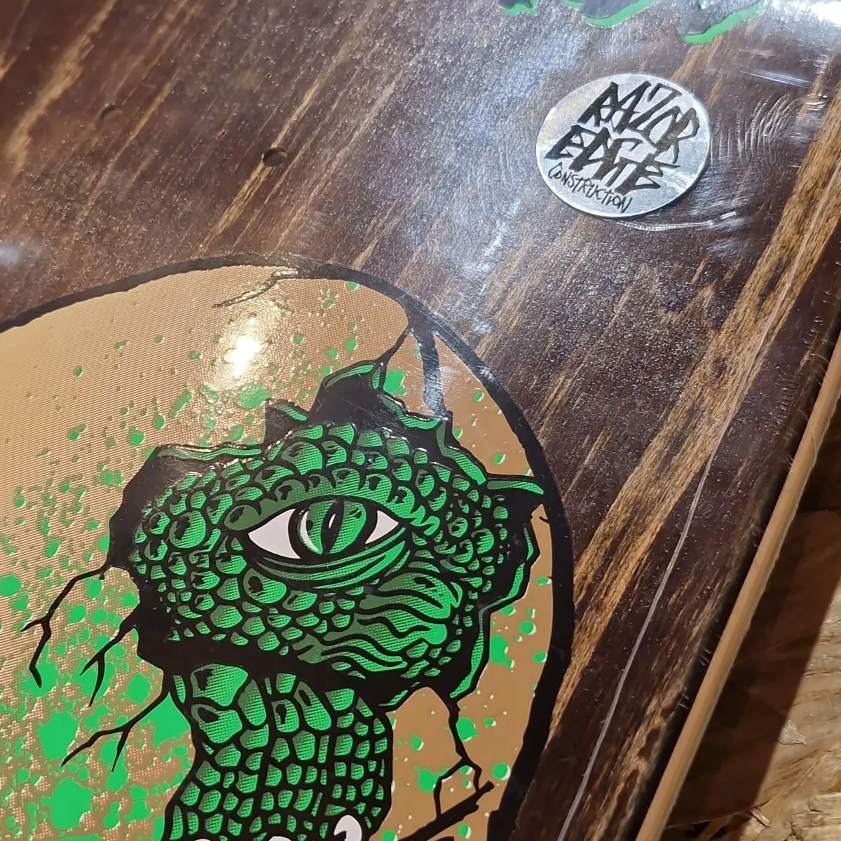 Heroin Skateboards Swampy's Wide Boy 10.75 Deck