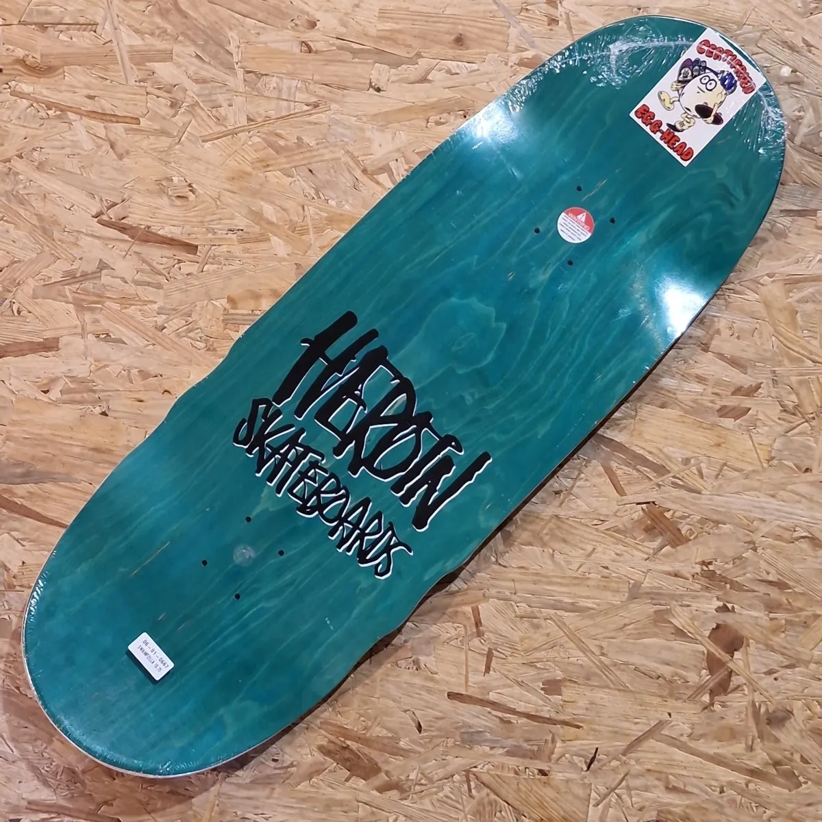 Heroin Skateboards Swampy's Wide Boy 10.75 Deck