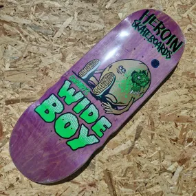 Heroin Skateboards Swampy's Wide Boy 10.75 Deck