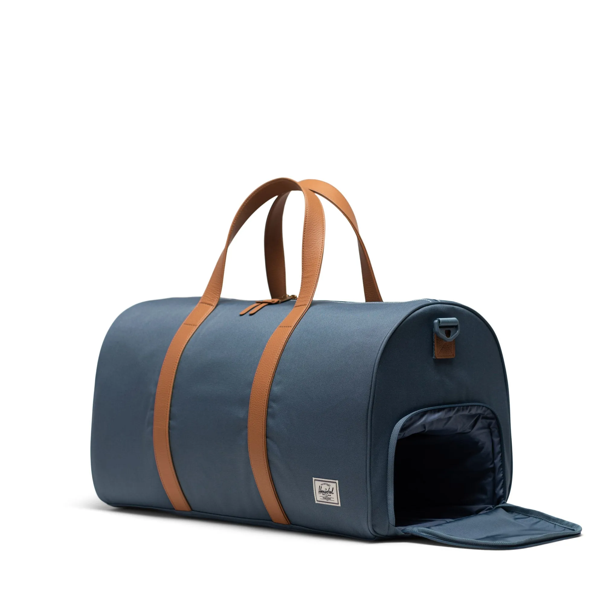 Herschel Novel Duffle Blue Mirage/White Stitch