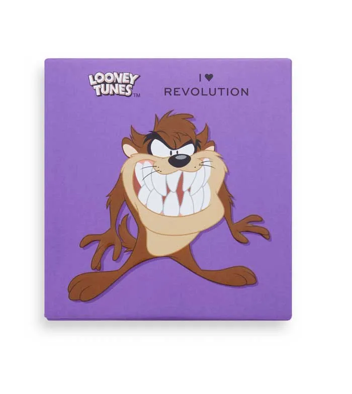 I Heart Revolution - *Looney Tunes* - Mini paleta de sombras de ojos - Demonio de Tasmania