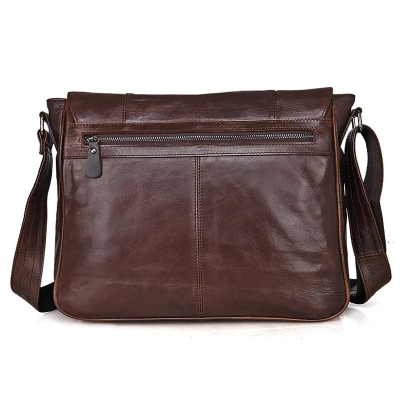 Lawrence Genuine Leather Messenger Bag