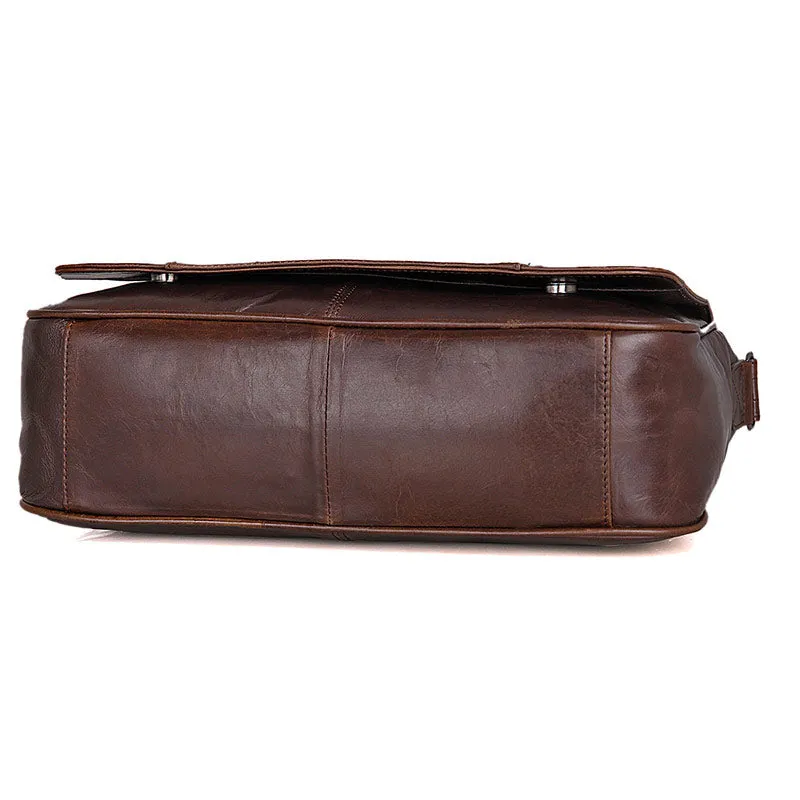 Lawrence Genuine Leather Messenger Bag