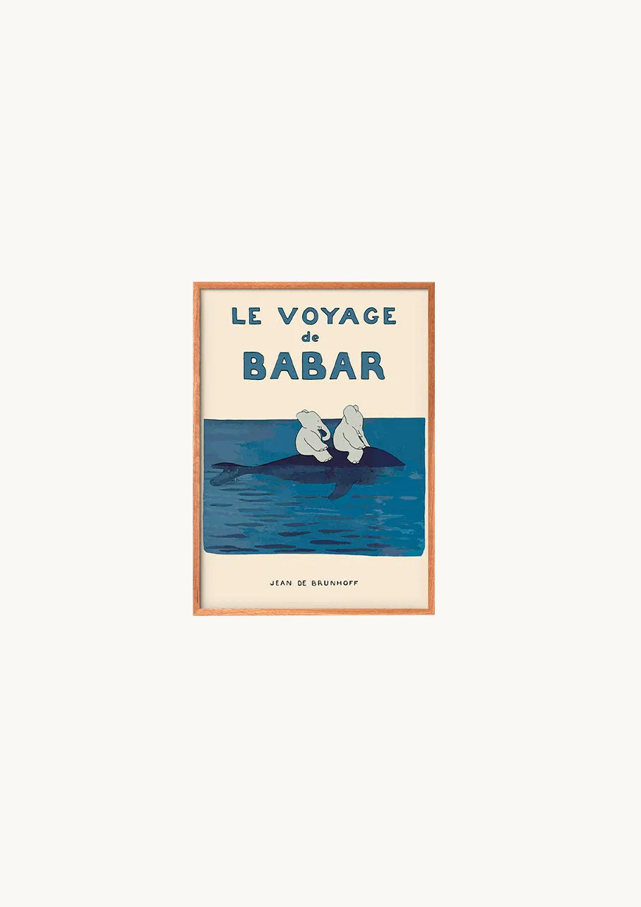 'Le Voyage, Babar' Plakat