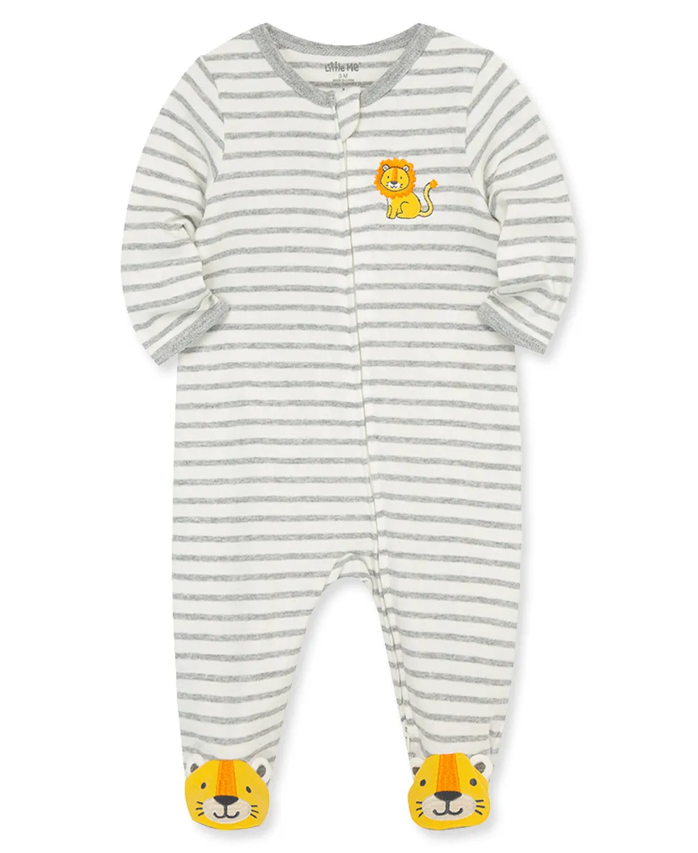 Little Lion 2-Way-Zip Footie