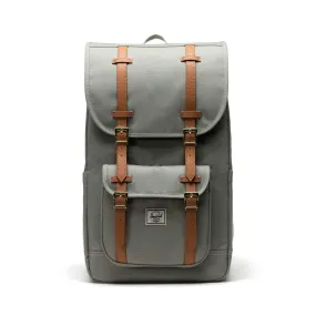 Mochila Herschel Little America Seagrass/White Stitch