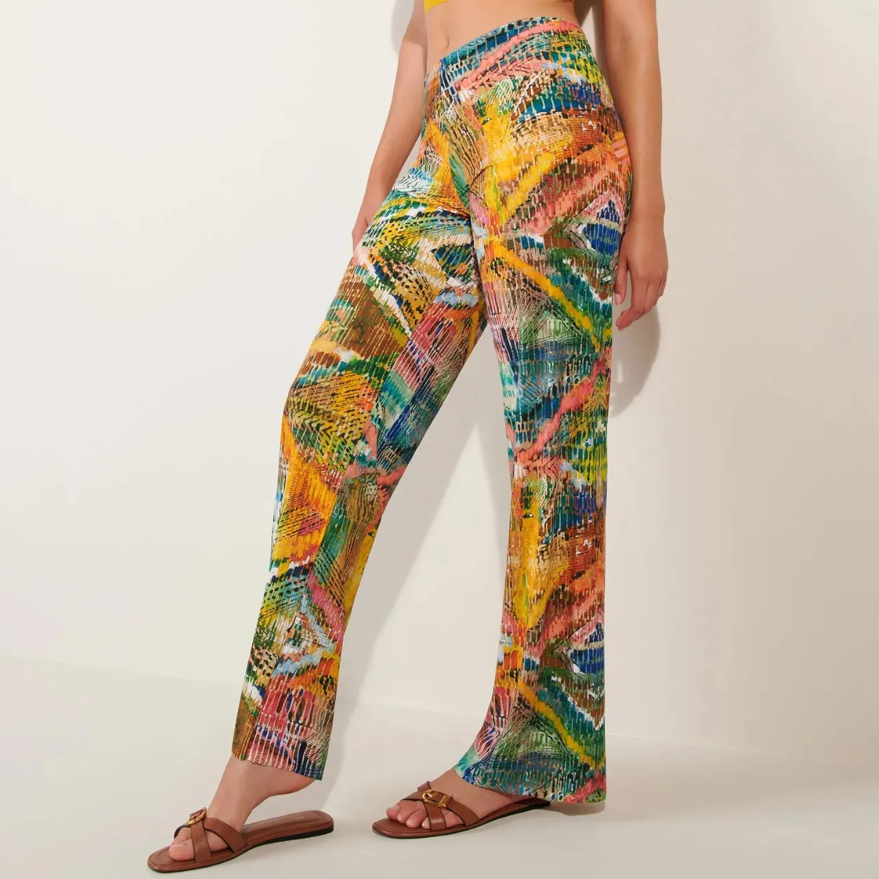 Myla Trouser in Masai Print