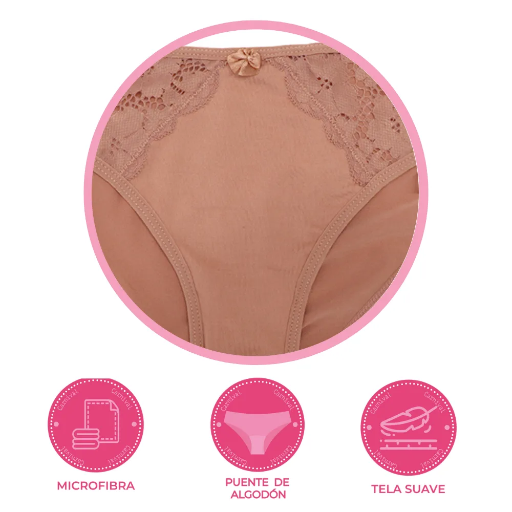 Panty coordinable con detalles de encaje  74509 Carnival