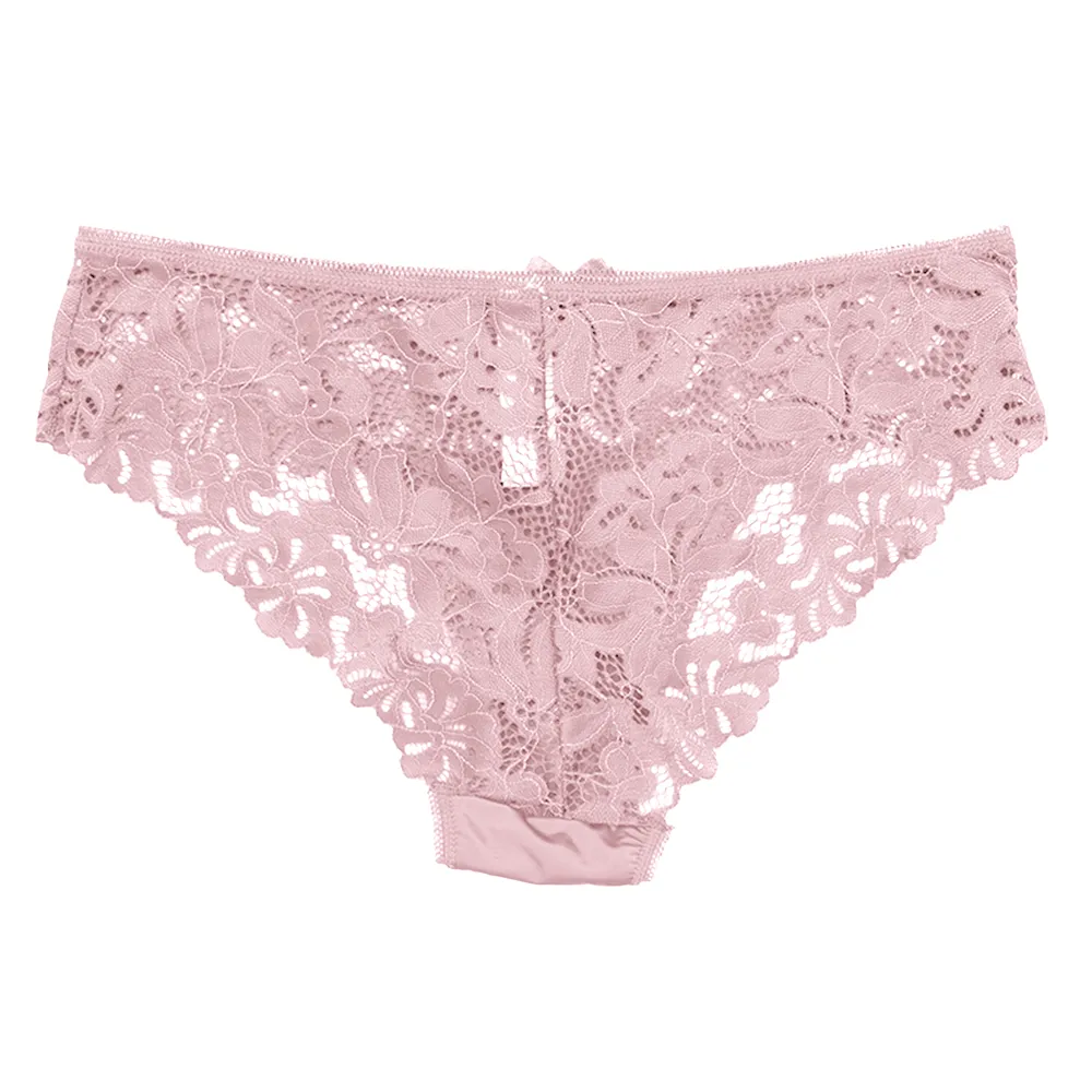 Panty coordinable hipster de encaje rosa 74387 Carnival