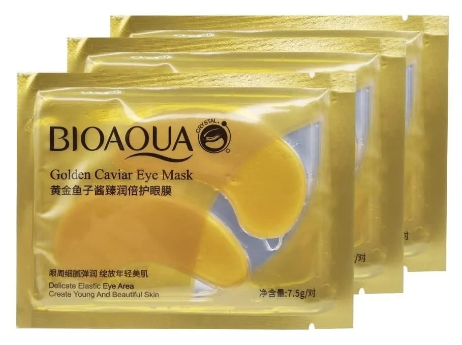 Parches Para Ojos Gold Caviar Eye BioAQUA