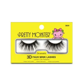 PRETTY MONSTER Dramatic 3D Pestaas de Mink