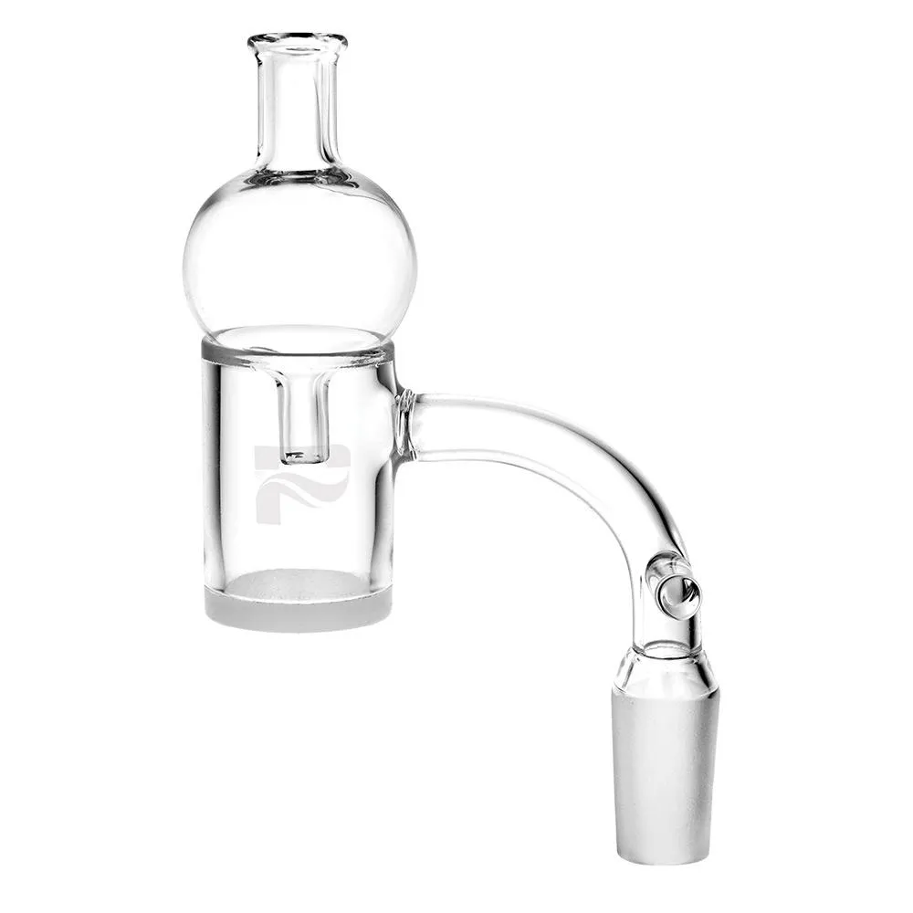 Pulsar Axial Opaque Quartz Banger w/ Bubble Carb Cap