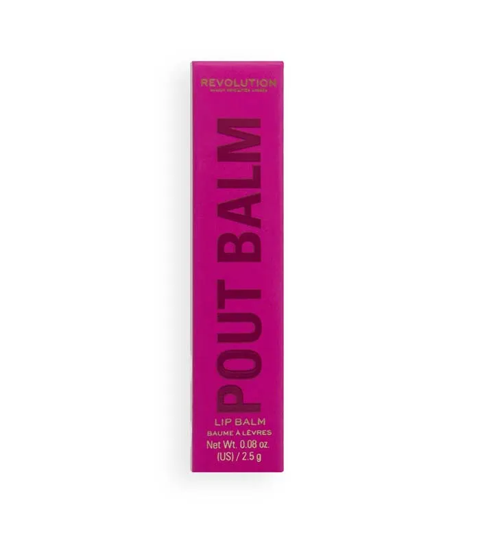 Revolution - Bálsamo labial Pout Balm - Fuchsia shine