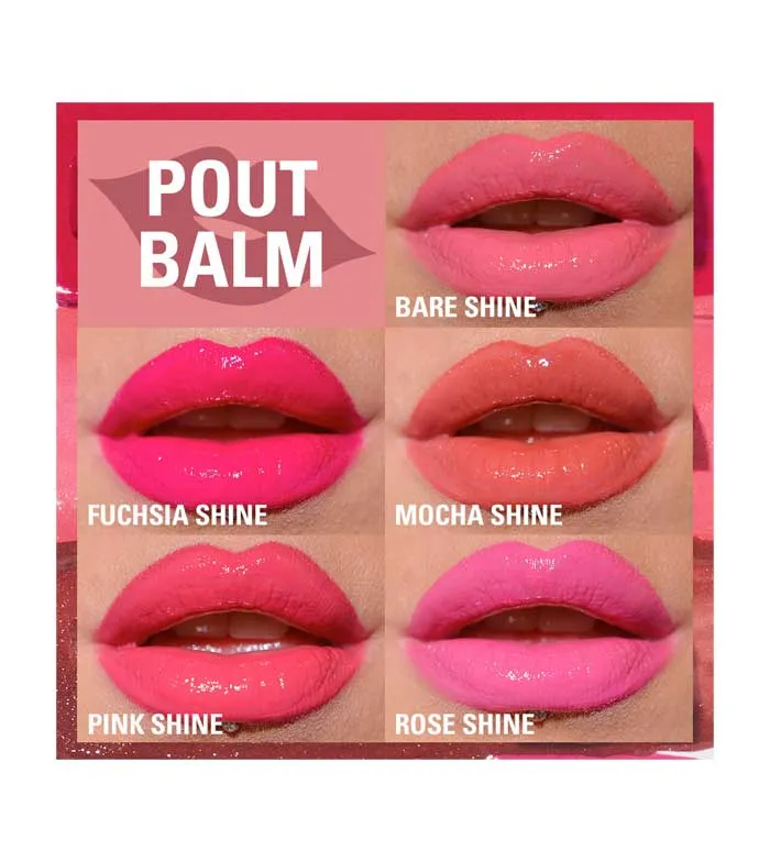 Revolution - Bálsamo labial Pout Balm - Fuchsia shine