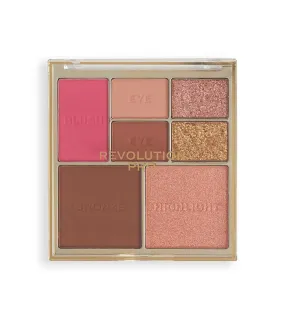 Revolution Pro - *Iconic* - Paleta de ojos y rostro - Medium/Deep