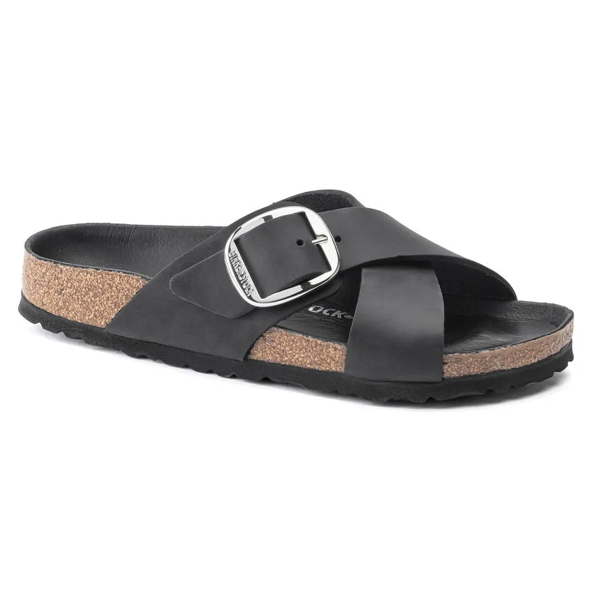 Siena Big Buckle Black