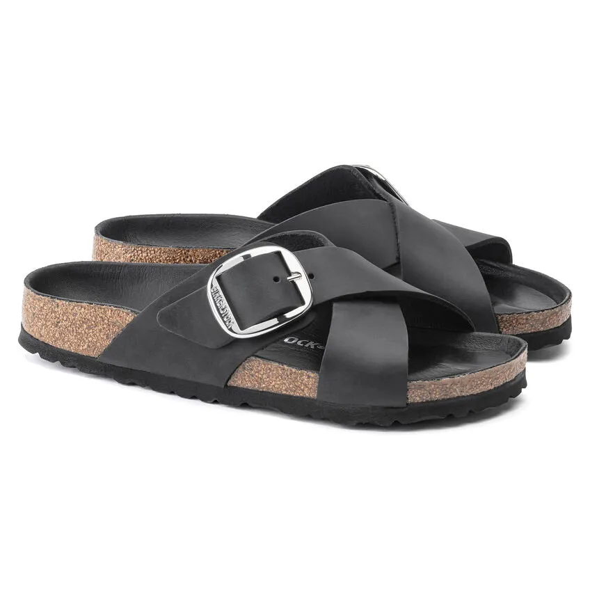 Siena Big Buckle Black