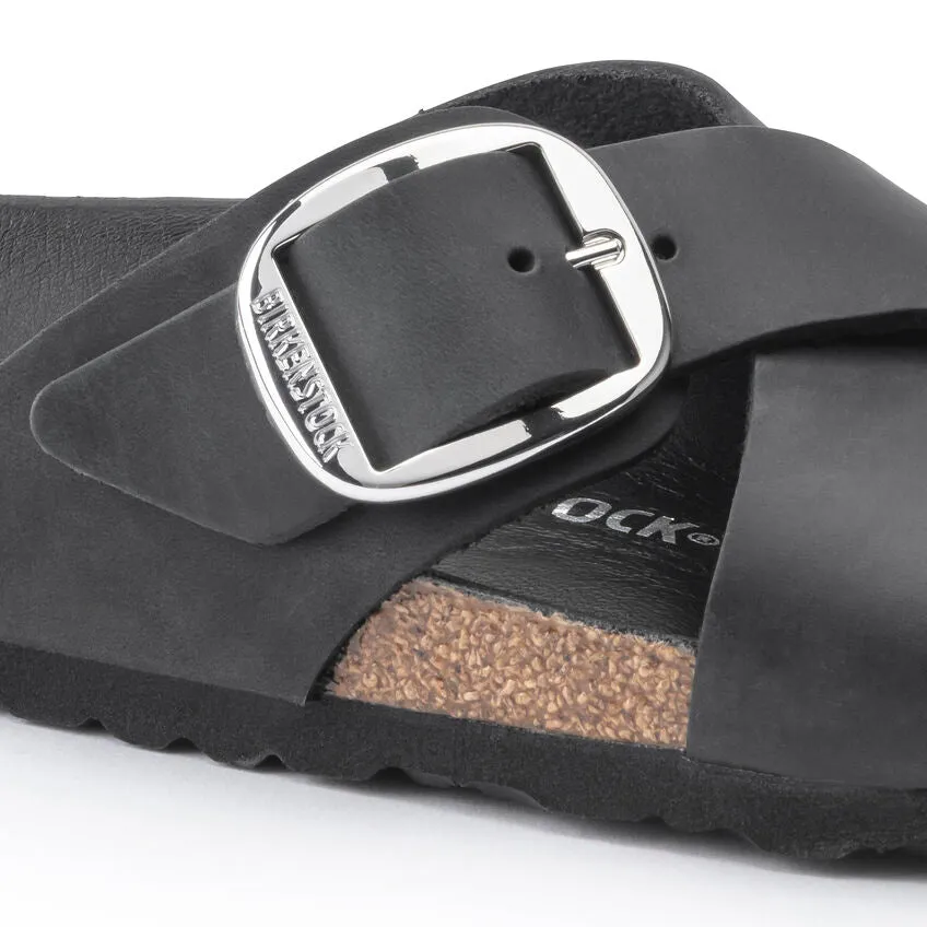 Siena Big Buckle Black