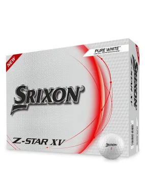 Srixon Z-Star XV 8 Golf Balls White (1 Dozen) (2023)