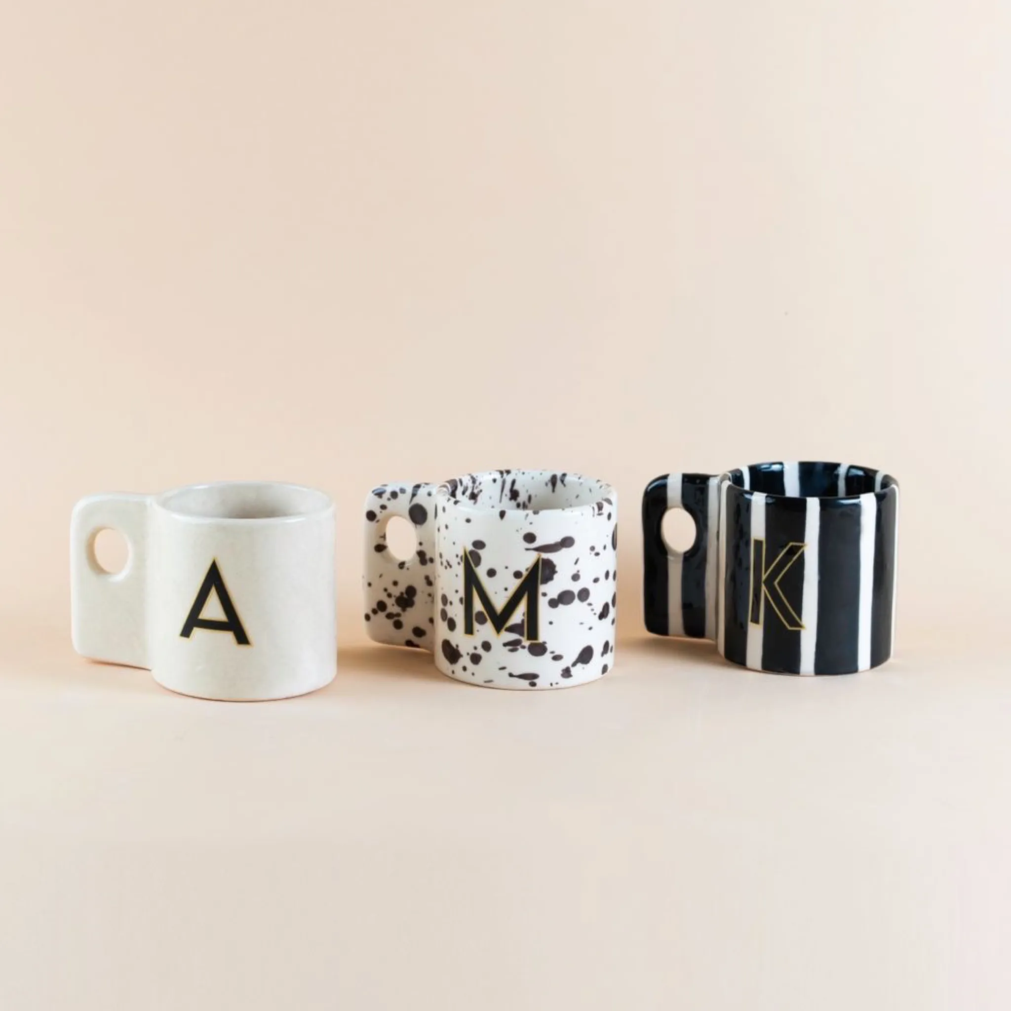 Taza Zebra con inicial