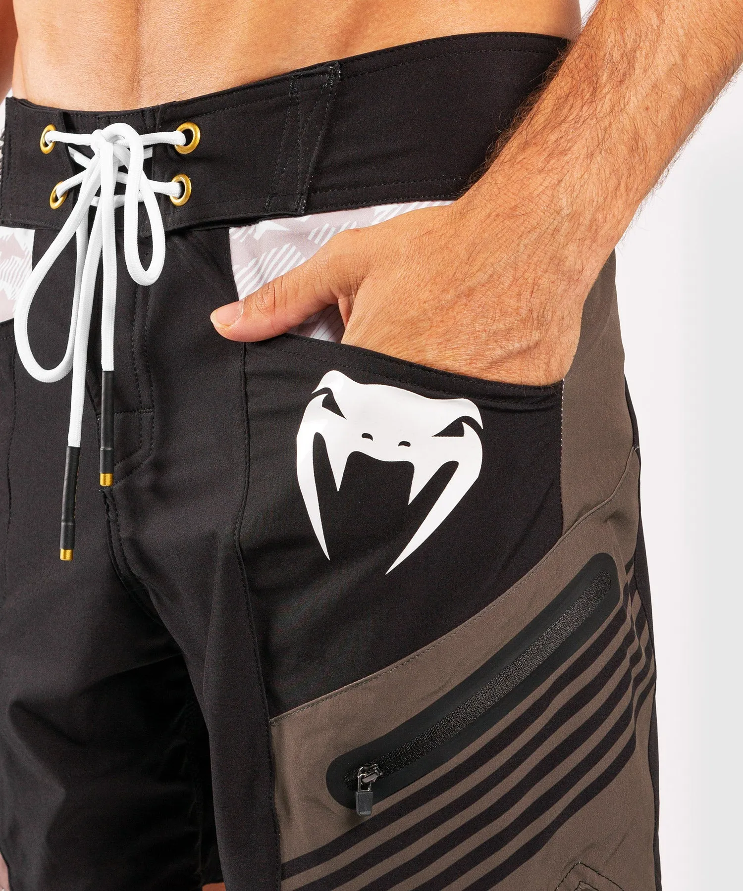 Venum Cargo Boardshorts - Black/Grey