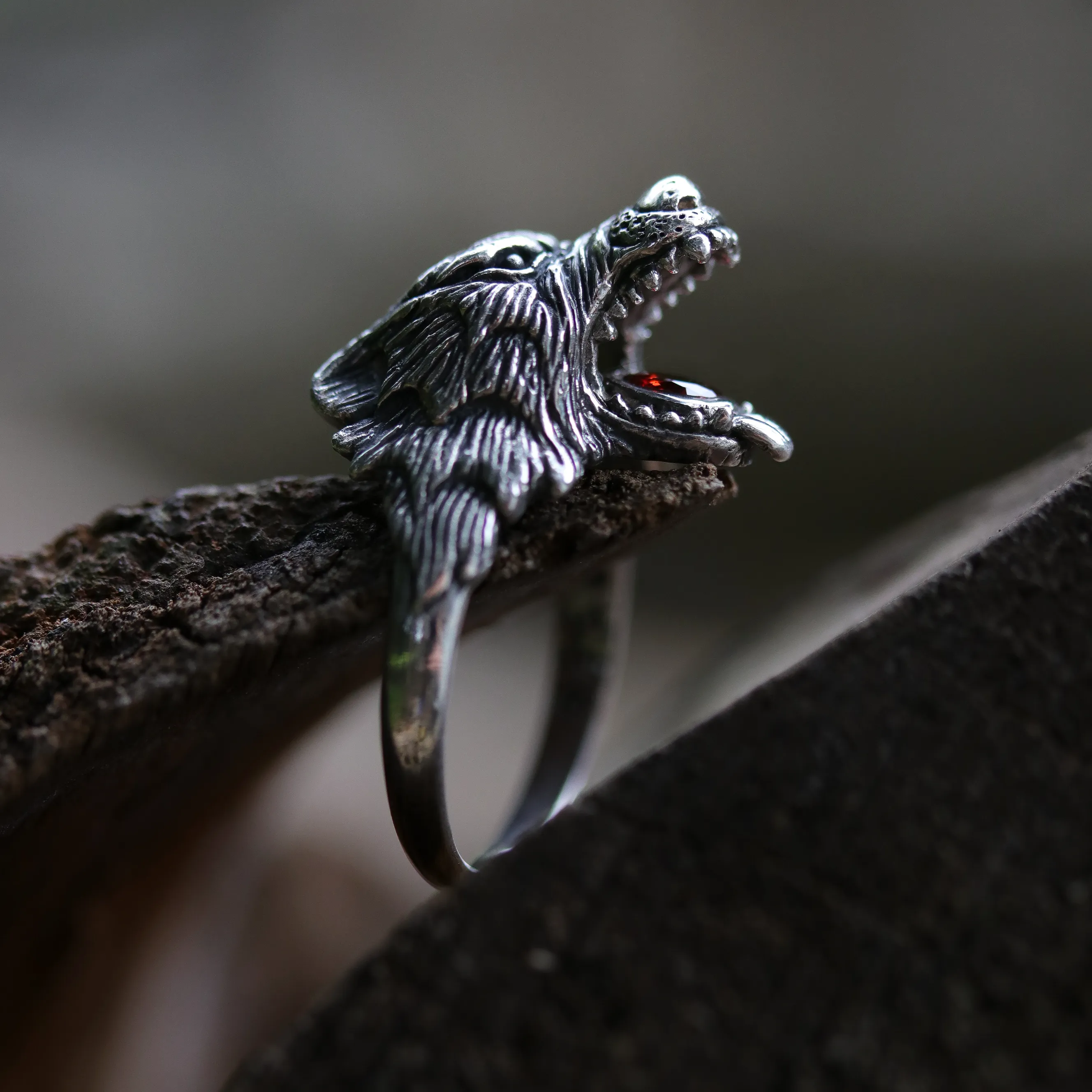 Wolf Pack Protector Ring